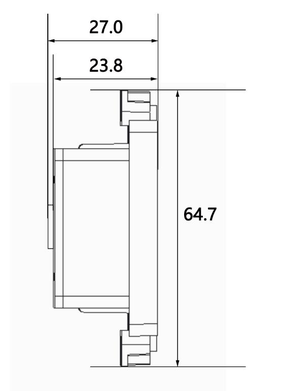 La base ha incluso la 2D comunicazione di USB del motore di ricerca con l'esame grandangolare