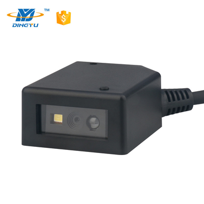 Scanner di codici a barre fisso industriale 2D incorporato con modalità di scansione manuale e USB-COM