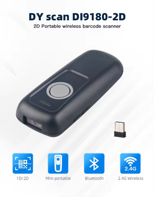 Scanner di codici a barre senza fili lettori di codici a barre portatili 2D Alta velocità di decodifica