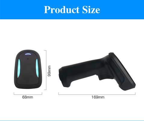 Scanner di codici a barre 2D portatile con cavo USB con risoluzione 640x480