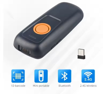 High Speed 1D CCD Portable Laser Barcode Readers Wireless Barcode Scanner DI9180-1D-laser
