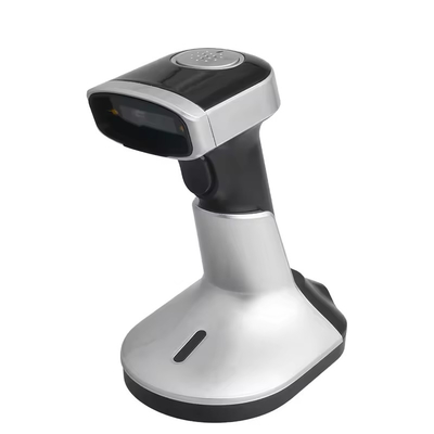 Scanner di codici a barre 1D Qr Code con supporto di ricarica USB Wireless Bluetooth Barcode Reader