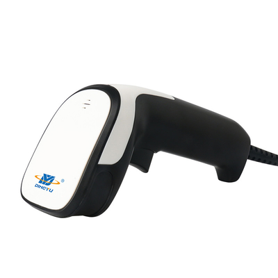 Scanner di codici a barre portatile a alta velocità 1D CCD 300 scansioni/s Connessione cablata lettore di codici Qr 2d