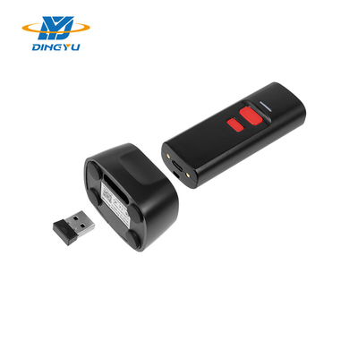 Scanner portatile di codici a barre senza fili 2D con velocità di decodifica di 25 cm/s e dock di ricarica