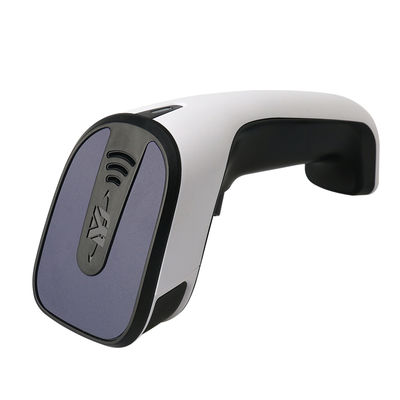 Scanner di codici a barre 2D portatile wireless Bluetooth 3-in-1 con batteria da 2200 mAh e 16 ore di funzionamento continuo