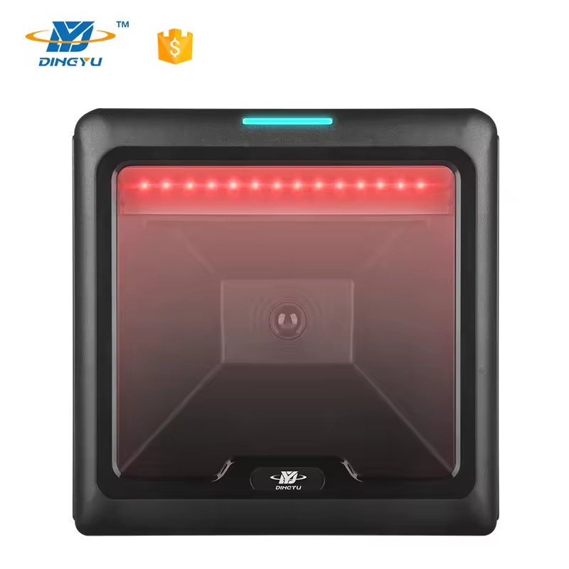 Scanner di codici a barre da desktop da un milione di pixel a alta velocità lettore di codici a barre 2D a mani libere DP8550