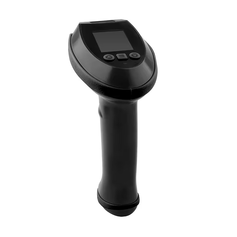 2.4G Scanner di codici a barre portatile senza fili con velocità di scansione dello schermo 300 volte/s Risoluzione ≥4mil