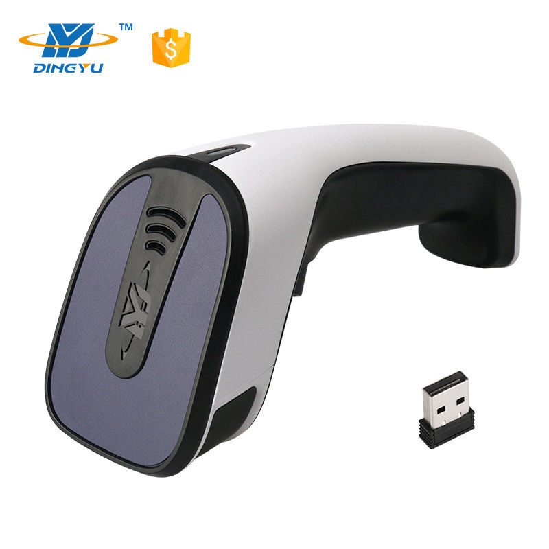 Scanner di codici a barre portatile Bluetooth 2D con velocità di decodifica di 25 cm/s e cavo USB 2.4G