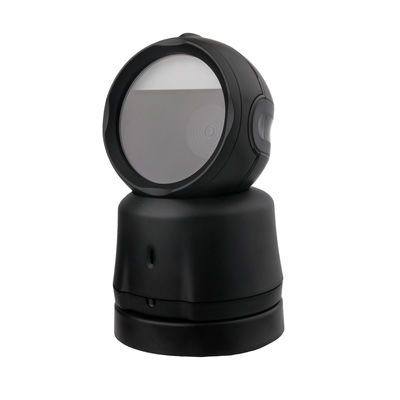 High Speed Handsfree 2D Barcode Reader Wireless Desktop Barcode Scanner con base di ricarica