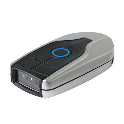 Mini portatile 2D Barcode Scanner Bluetooth Android IOS 200mA Batteria 70000lux Mouse wireless in forma di disegno